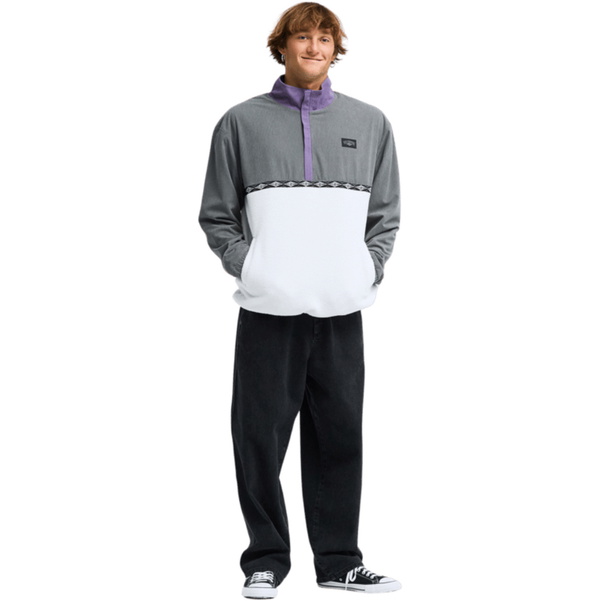 2026 Billabong Mens Space Lobster Half Zip Fleece EBYPF03004 - Grape Leaf